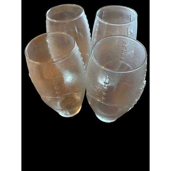 Libbey NFL Football Tumbler Beer Drinking Glasses - 23 oz Glass Set of 4 - Picture 4 of 4